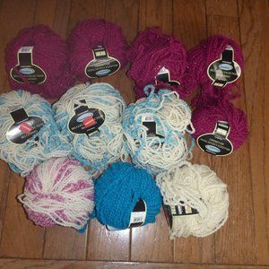12 Balls Sensations Bellezza Collection Bellissimo Wool Blend Yarn 6 Colors